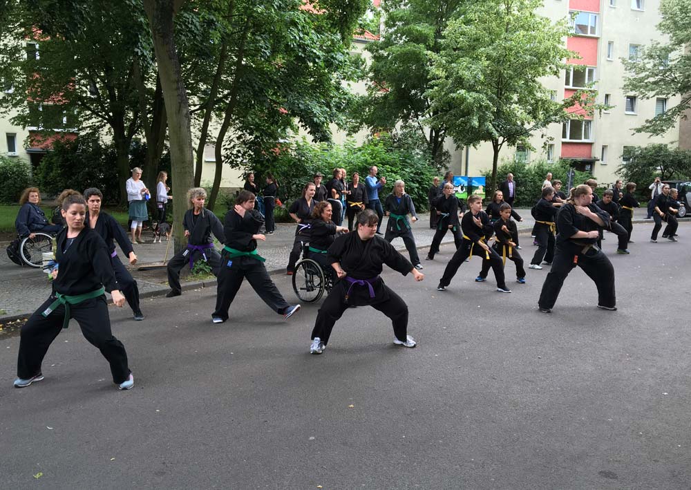 Shuri Ryu Karate, Straßenfest